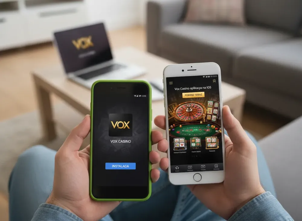 Vox casino aplikacja na Android i iOS instalacja