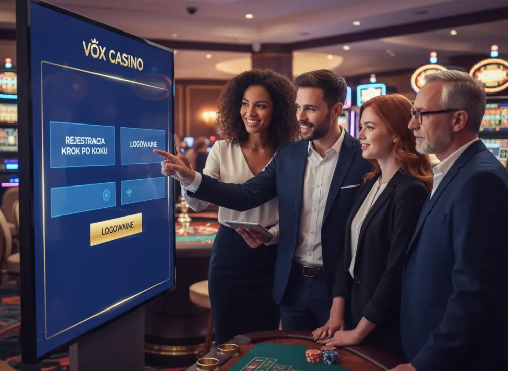 Vox casino rejestracja krok po kroku i logowanie