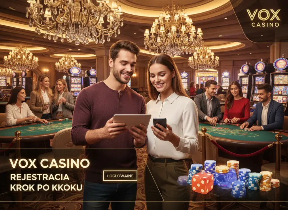 Vox casino rejestracja krok po kroku i logowanie
